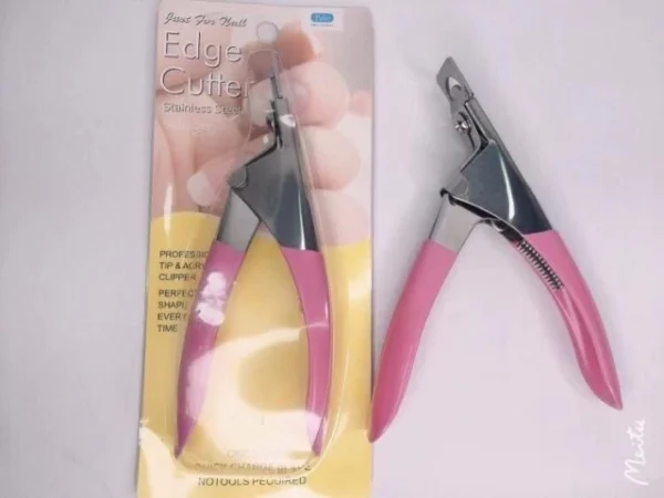 Corta Tips Alicate Profesional Manicuria Uñas Esculpidas Edge Cutter