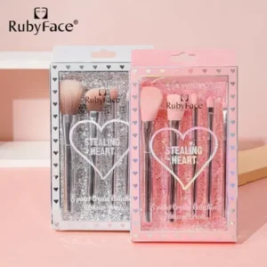 SET DE BROCHA STEALING HEART RUBY FACE X5 UNIDADES