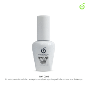 Cherimoya Esmalte Semipermanente Top Coat Uv Led Uñas 15ml