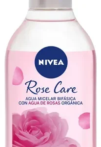 Rose Care agua micelar bifásica rostro ojos labios 400mL