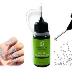 Fixing Nail Gel Glue Uv Led 12ml Pegamento Strass Cherimoya
