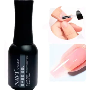 Base Coat Navi Gel Semipermanente 15ml Gel Uv Led Premium Color Transparente