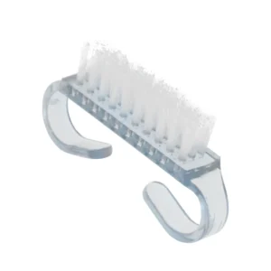 Cepillo de limpieza de uñas transparente