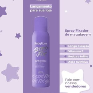 Fijador de maquillaje de larga duración Ruby Rose Spray Stay Fix