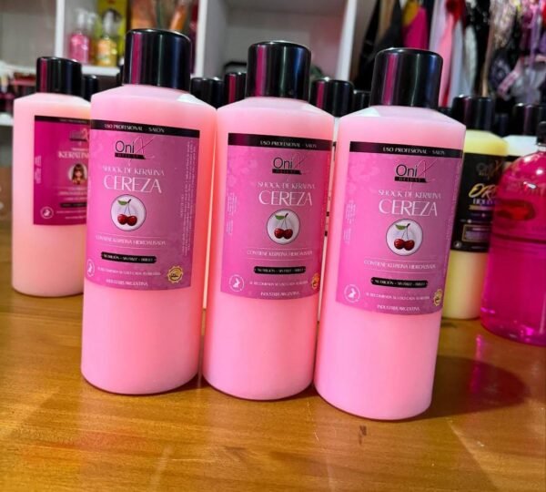 Shock de keratina cereza Onix Deluxe x 1lts