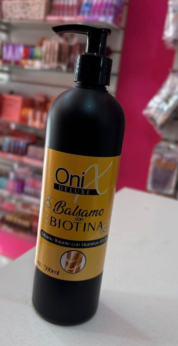 Balsamo c/biotina Onix Deluxe x 500ml