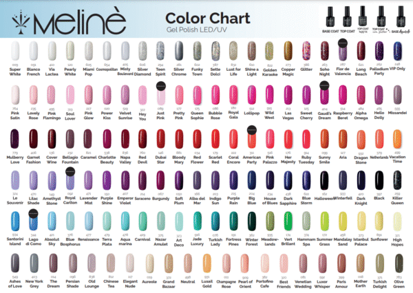 ESMALTE MELINÉ SEMI PERMANENTE – 15ml - Imagen 3