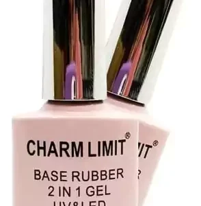 Base Rubber 2 en 1 Charm Limit semipermanente