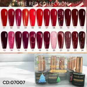 CHARM LIMIT-Esmalte semi "Christmas Red" 10ml