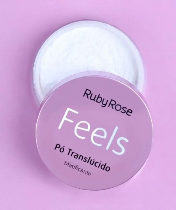 Polvo Volátil Feels Traslúcido Sellador Maquillaje Ruby Rose - Imagen 3
