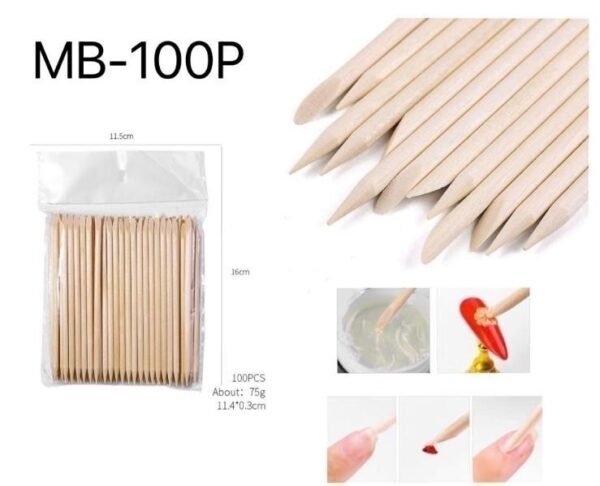 PALITO NARANJO X100PCS MARCA ELOISE