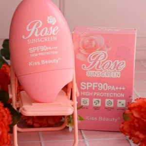 Protector Rose Sunscreen Kiss Beauty