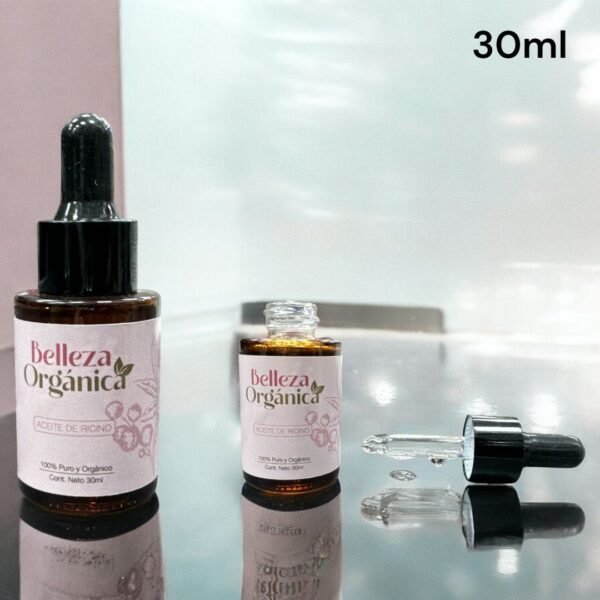 ACEITE DE RICINO 100% PURO Y ORGANICO 30ML