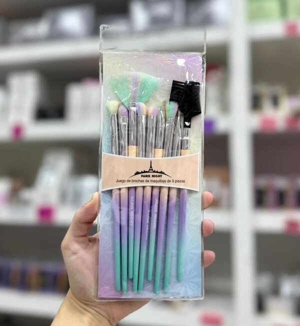 SET X9 BROCHAS PARIS NIGHT(40672)