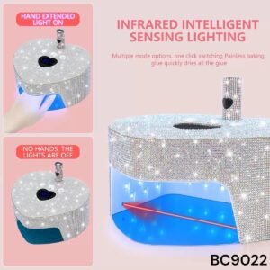 CABINA CON LINTERNA UV/LED INALAMBRICO 86W CORDLESS